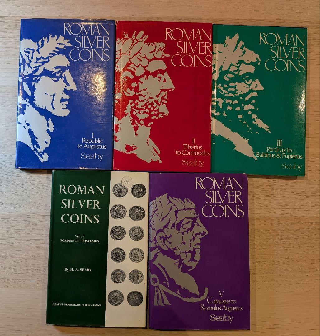 Roman Silver Coins 全5巻セット