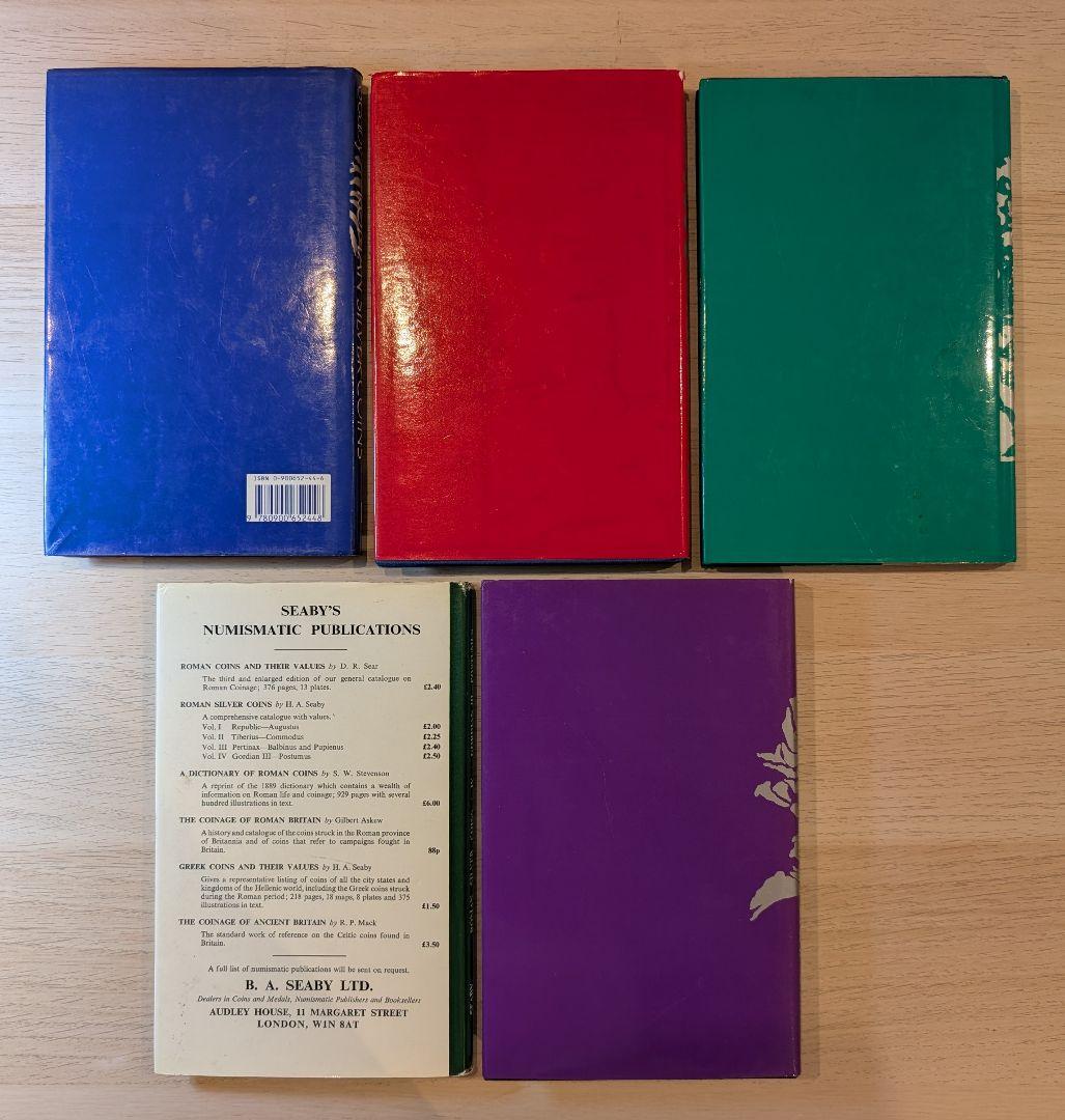 Roman Silver Coins 全5巻セット