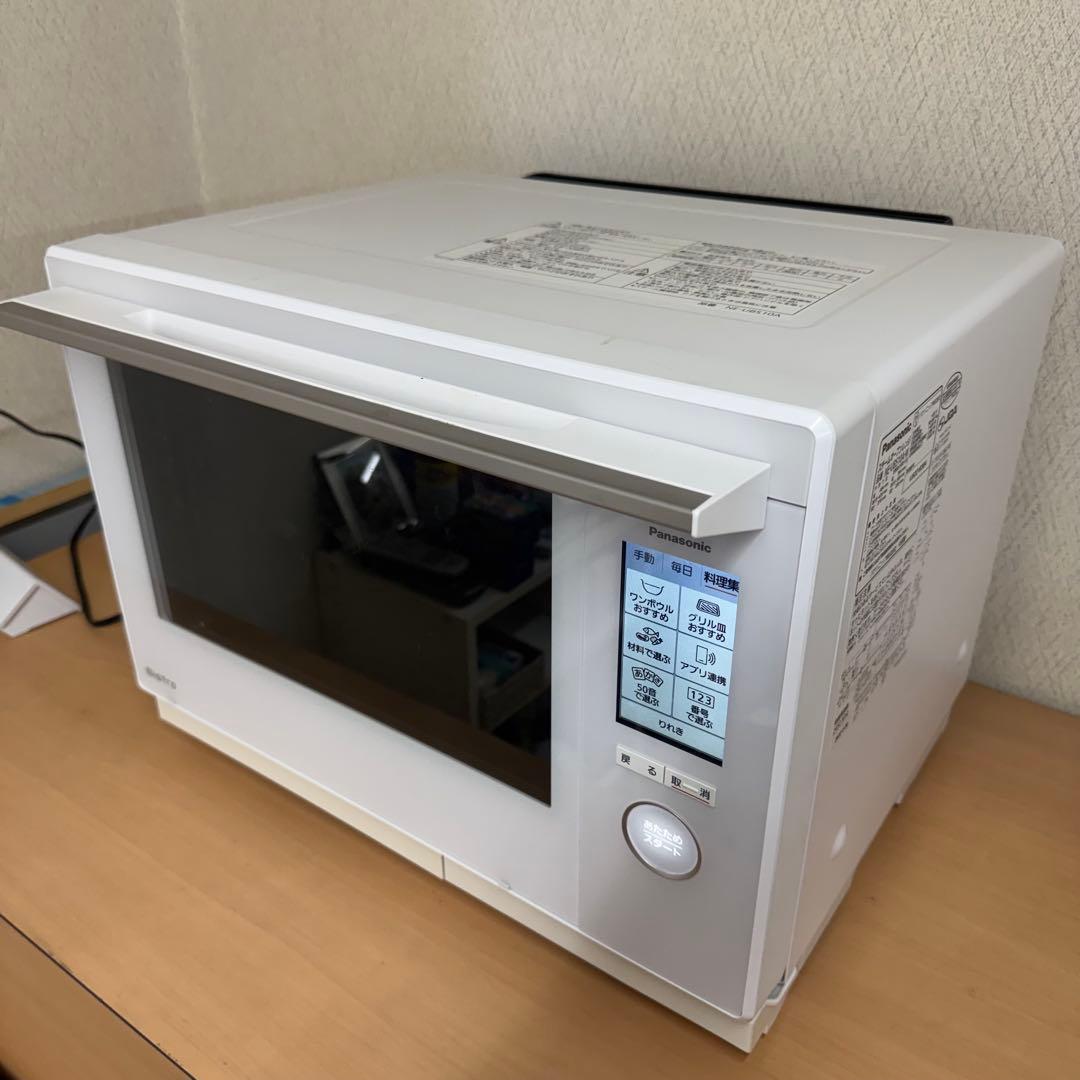 【送料込み】パナソニック スチームオーブンレンジ NE-UBS10A-W 美品