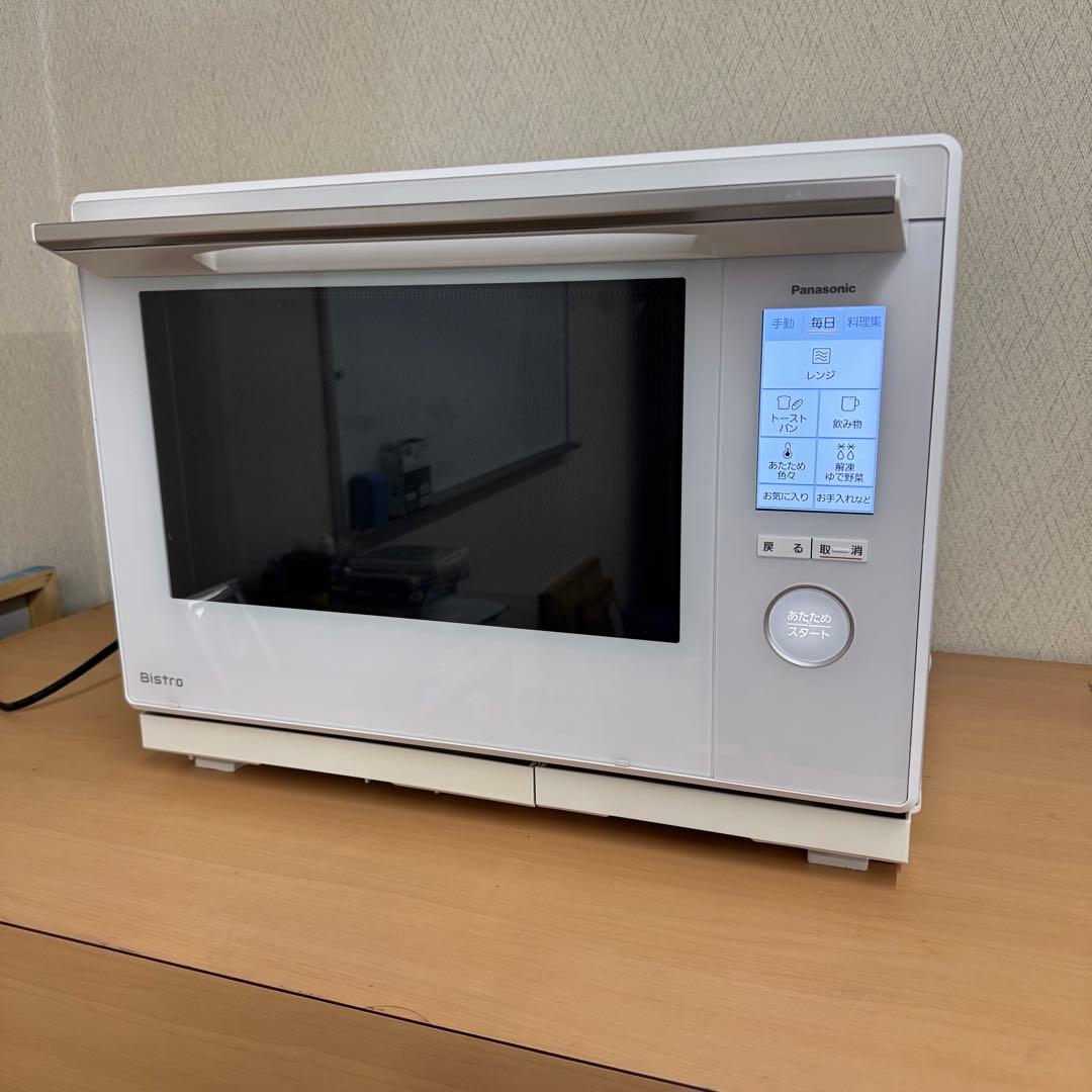 【送料込み】パナソニック スチームオーブンレンジ NE-UBS10A-W 美品