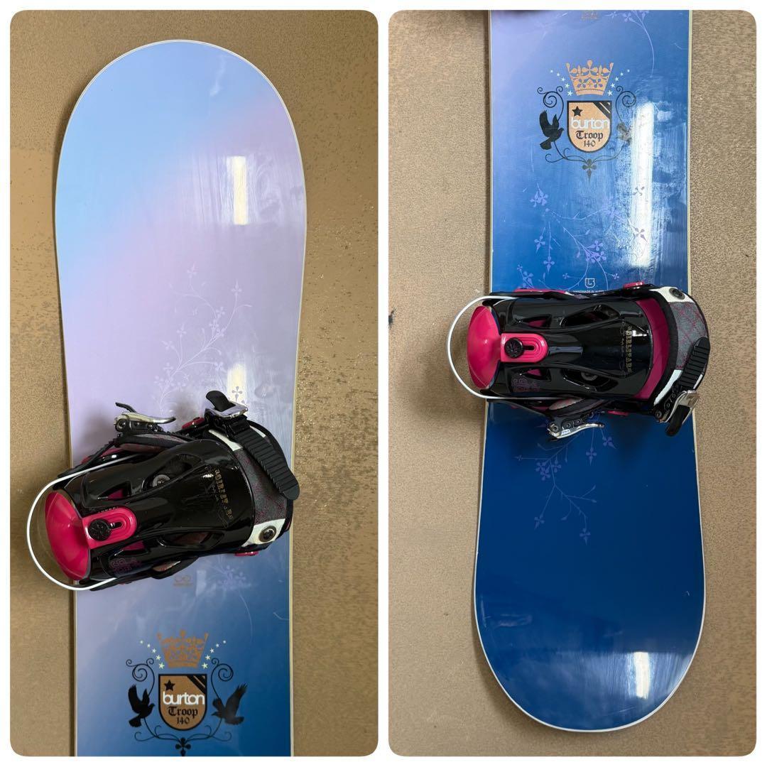 レディース定番エントリーモデル！ BURTON Troop 140cm