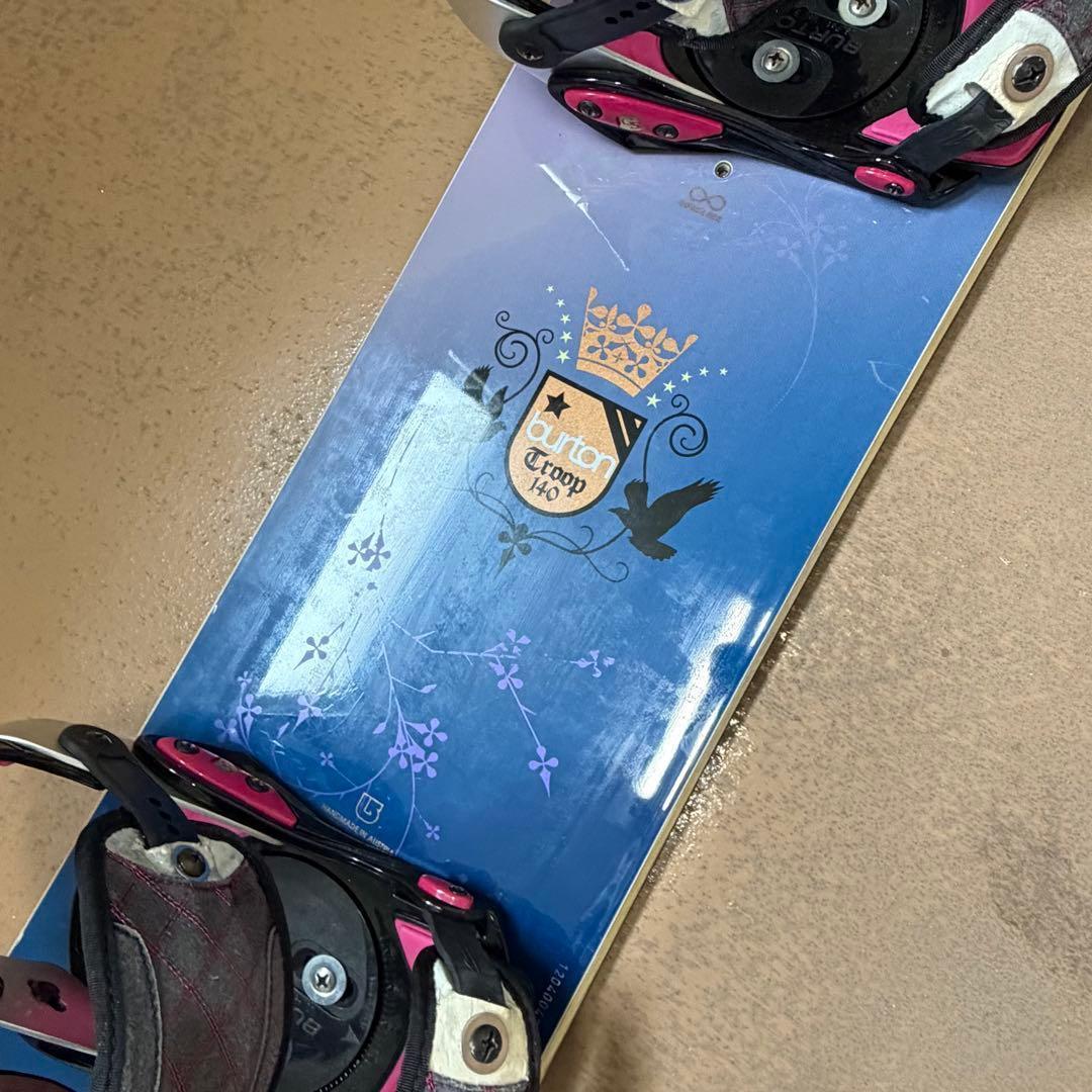 レディース定番エントリーモデル！ BURTON Troop 140cm