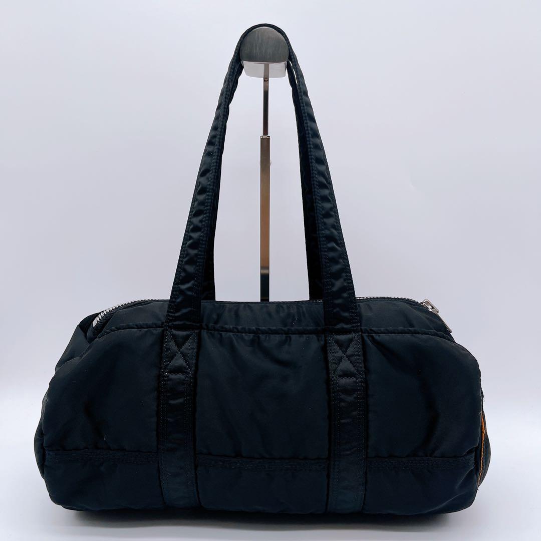 【PORTER】TANKER タンカー ドラムバッグ ブラック