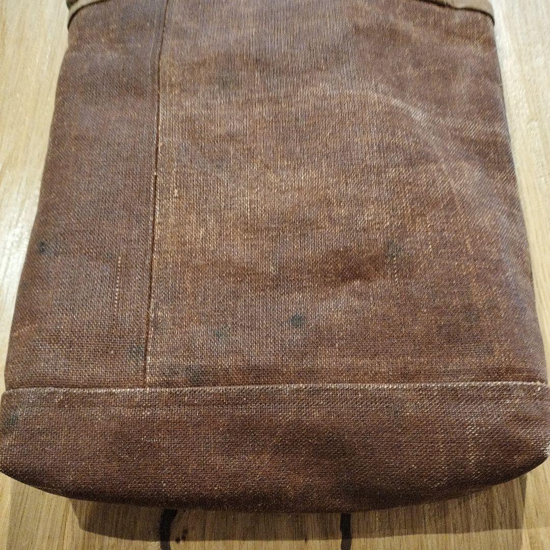 古布 酒袋 大漁旗柿渋染 トートバッグ