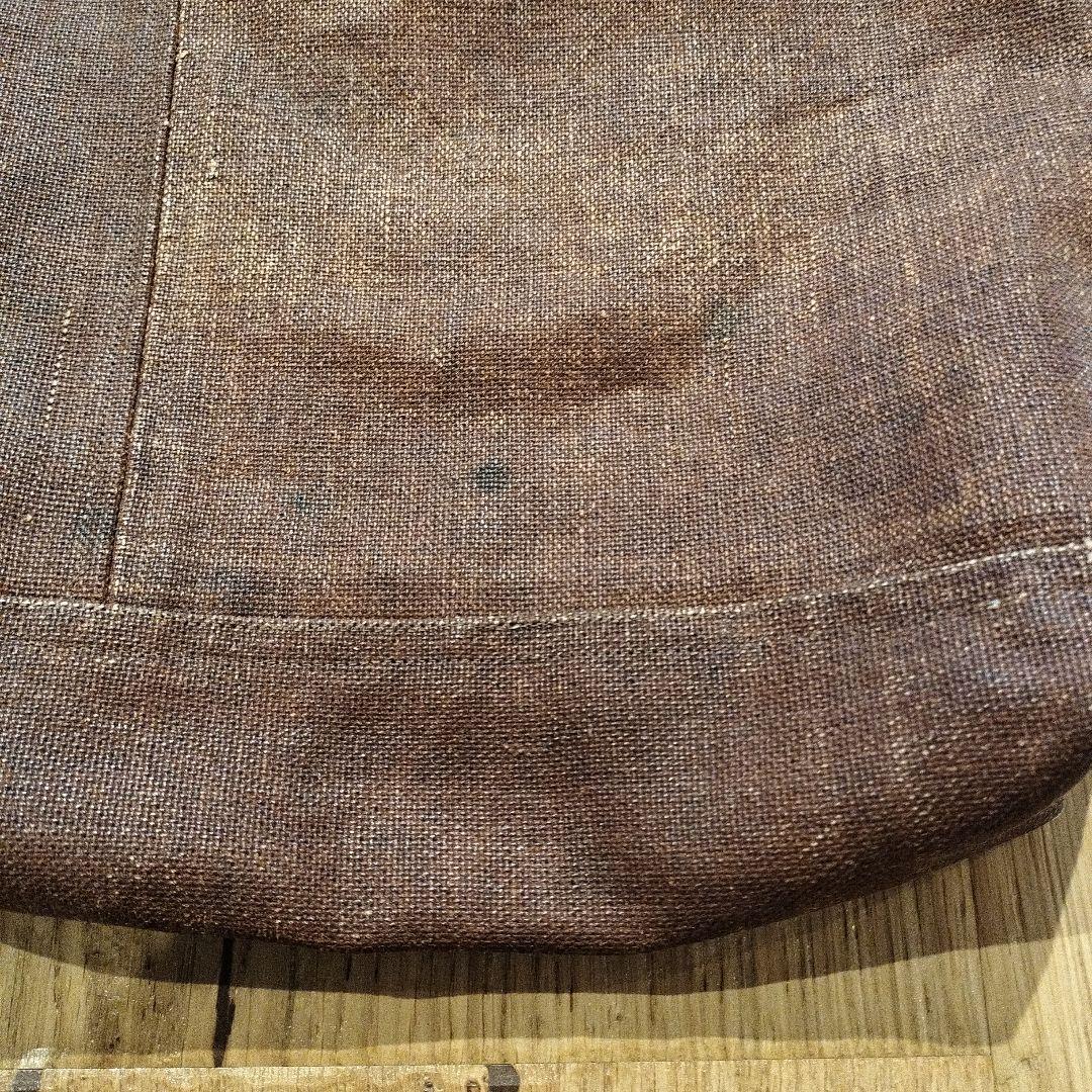 古布 酒袋 大漁旗柿渋染 トートバッグ