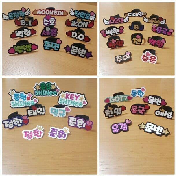 ネームプレート制作(ブローチ、ペンラ用制作可能)/2コ以上ご購入―100円割引