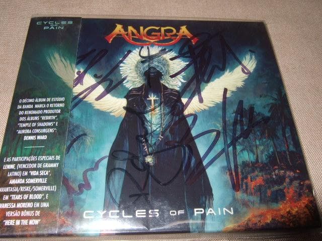 ANGRA,新品,アングラ,直筆サイン入りCD,パワーメタル