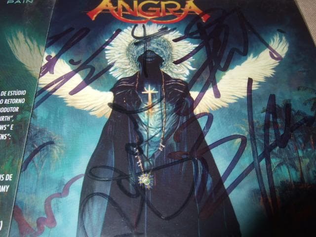 ANGRA,新品,アングラ,直筆サイン入りCD,パワーメタル