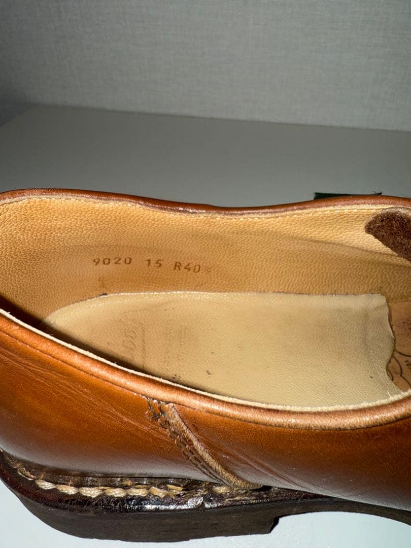 【美品 】パラブーツ　ミカエル　マロン　40.5