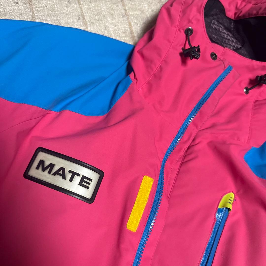 スキーウェア ピンク/青