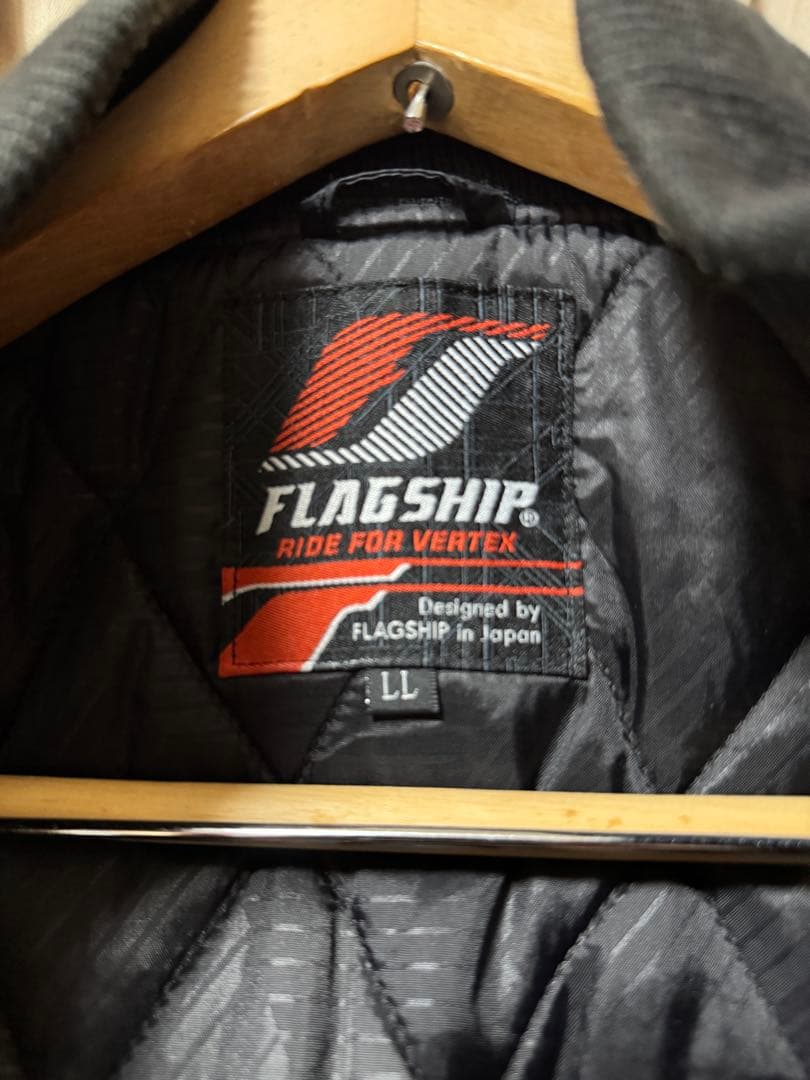 FLAGSHIP バイクジャケット LL ブラック