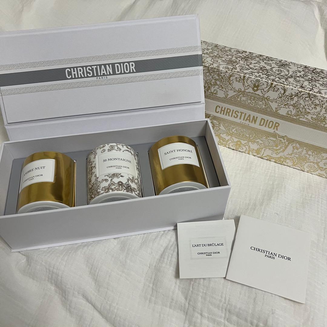 メゾンクリスチャン ディオール キャンドルコレクション (数量限定品)新品未使用