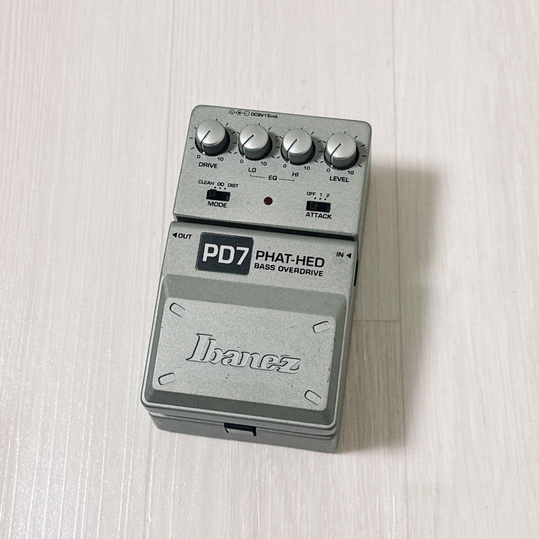2348【Ibanez】PD7 PHAT-HED ベースオーバードライブ