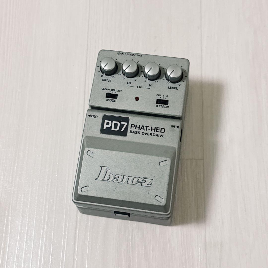 2348【Ibanez】PD7 PHAT-HED ベースオーバードライブ