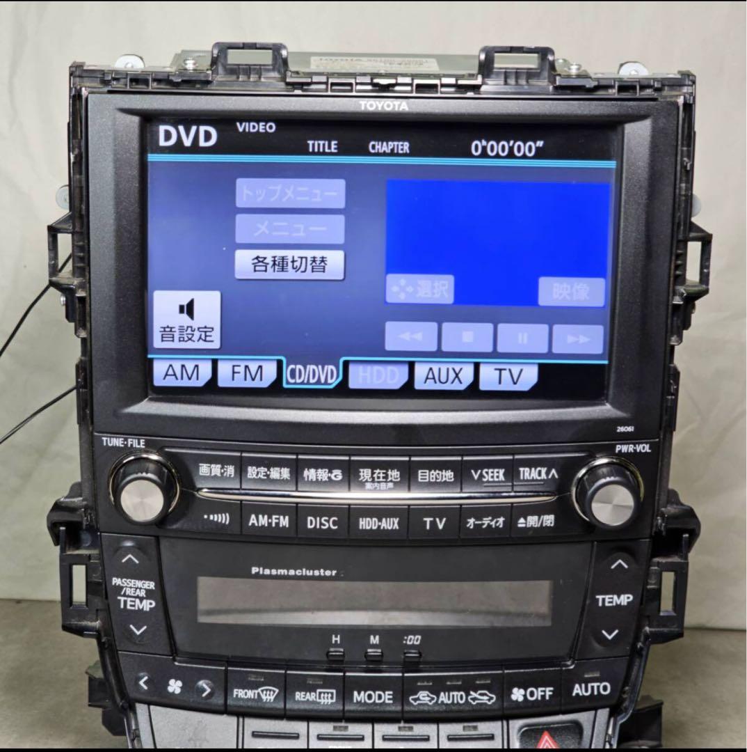 動作確認済｜トヨタ純正アルファード/ヴェルファイア　ナビ　地図2010年