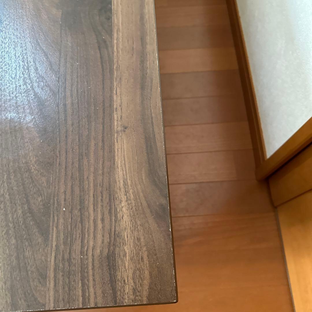 【週末セール】　東京引き取り　ニトリ　昇降式ダークブラウンテーブル　ローテーブル