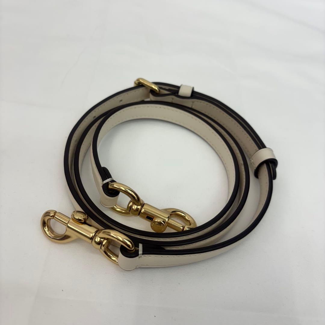 COACH コーチ ホワイト バッグ ドローストリングバケットバッグ レディース