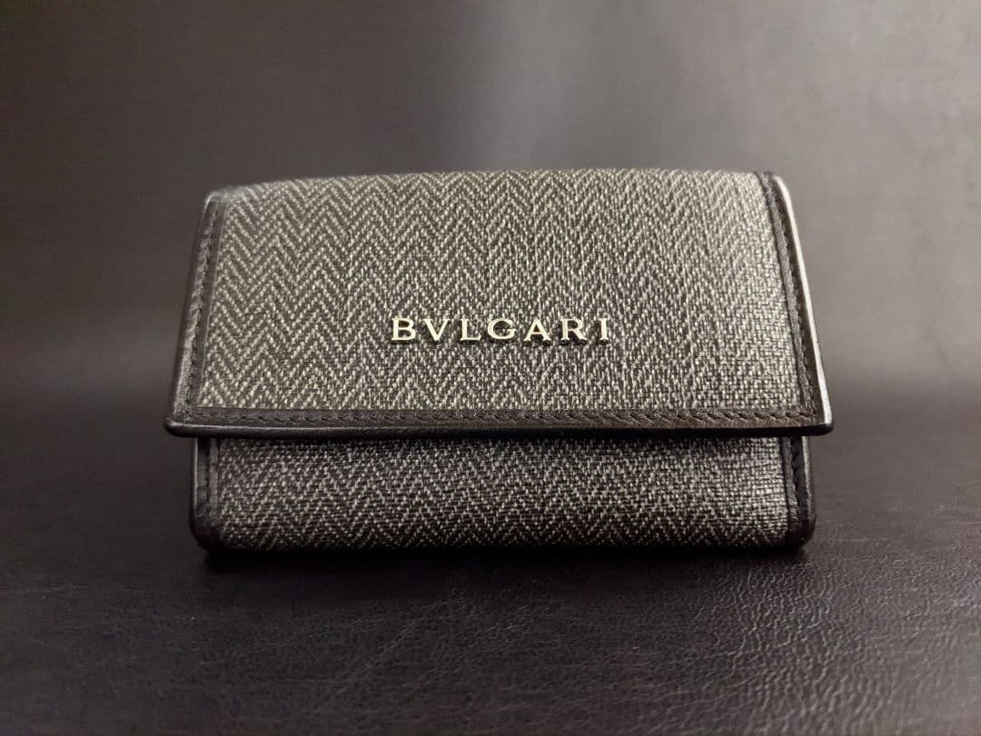 【超極上】ブルガリ キーケース カードケース