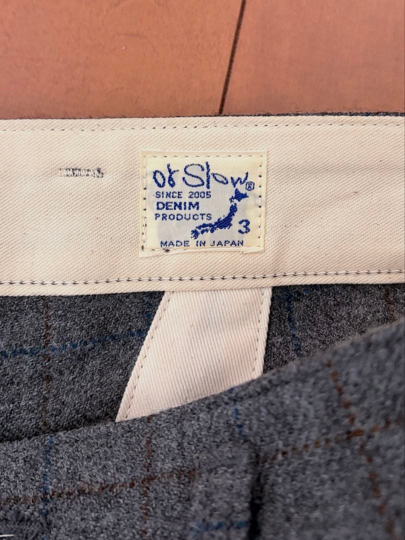 orslow オアスロウ ウールパンツ