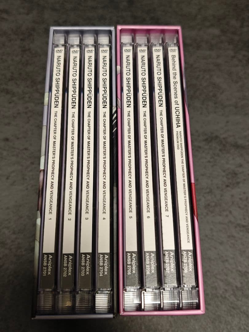 NARUTO ナルト疾風伝　アニメDVD　師の予言と復讐の章