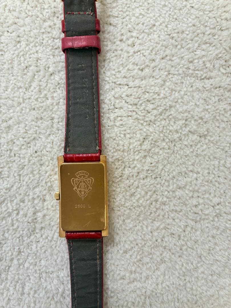 レディース 腕時計 長方形　レザー