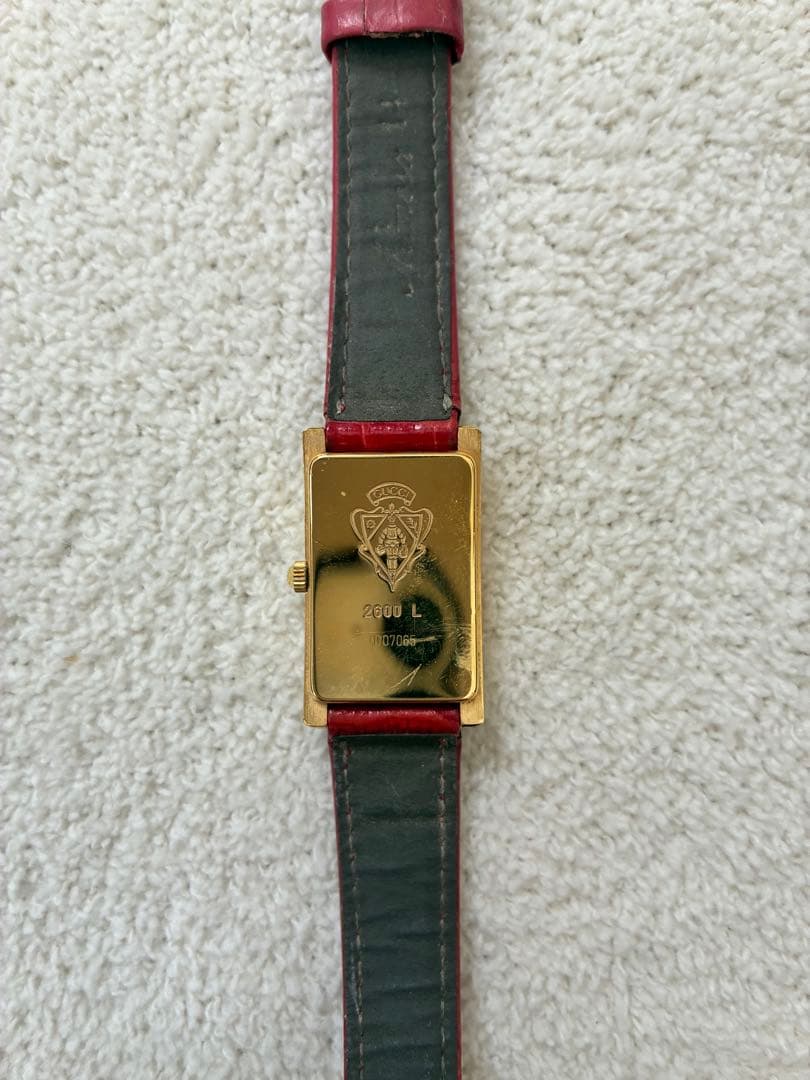 レディース 腕時計 長方形　レザー