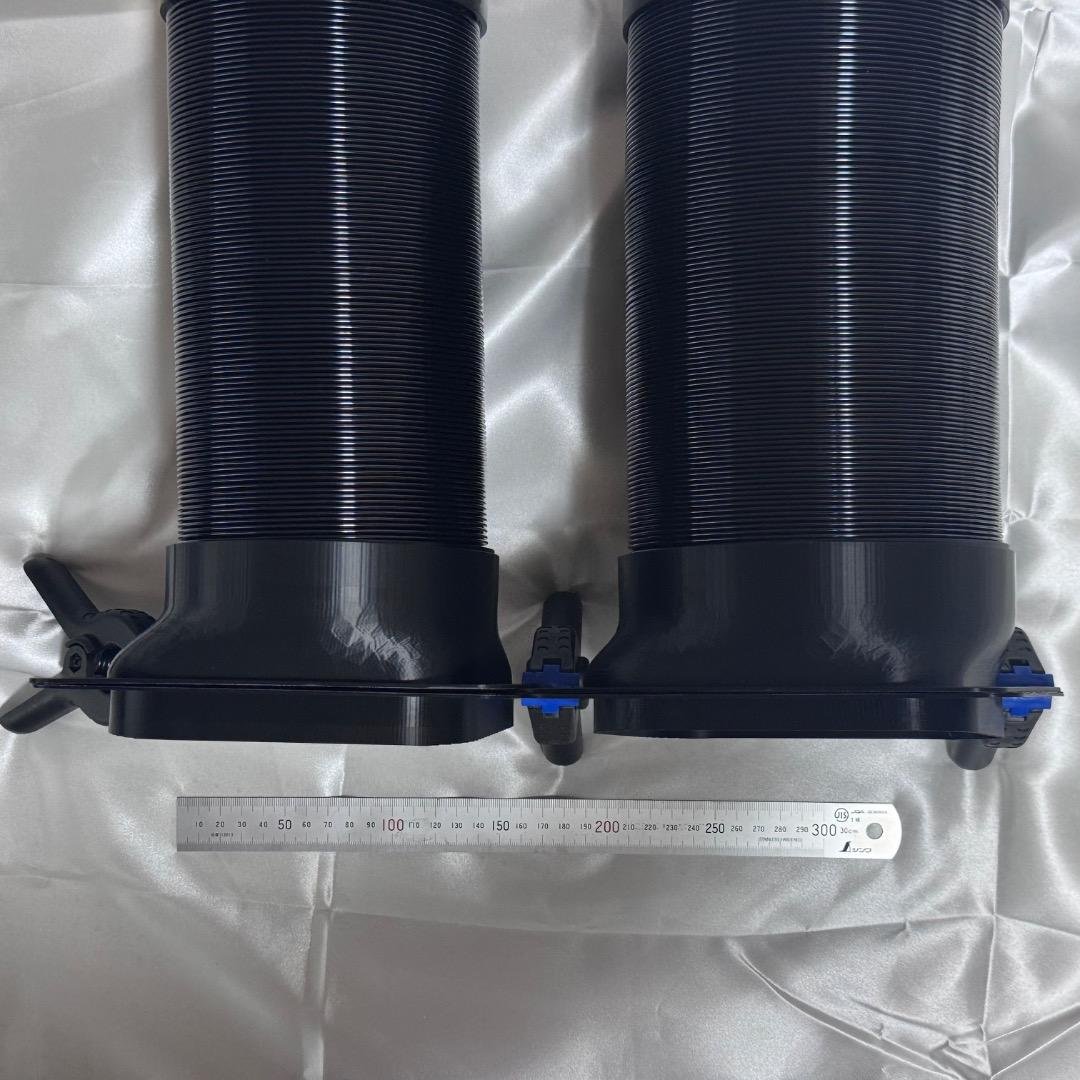 エコフローECOFLOW WAVE2,3専用ダクト取付用パーツ 運転席ドア用