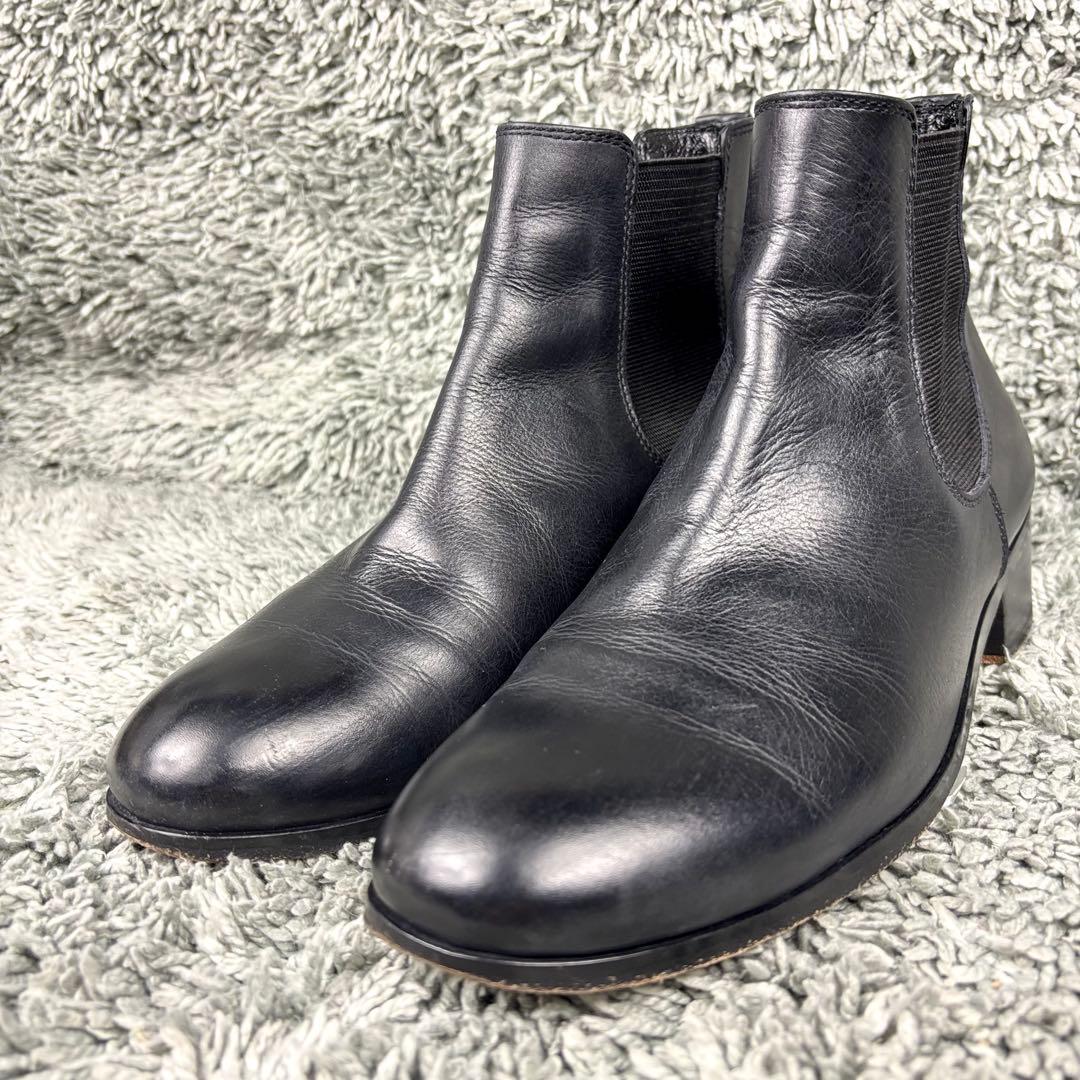 PADRONE パドローネ サイドゴアブーツ 40 ブラック