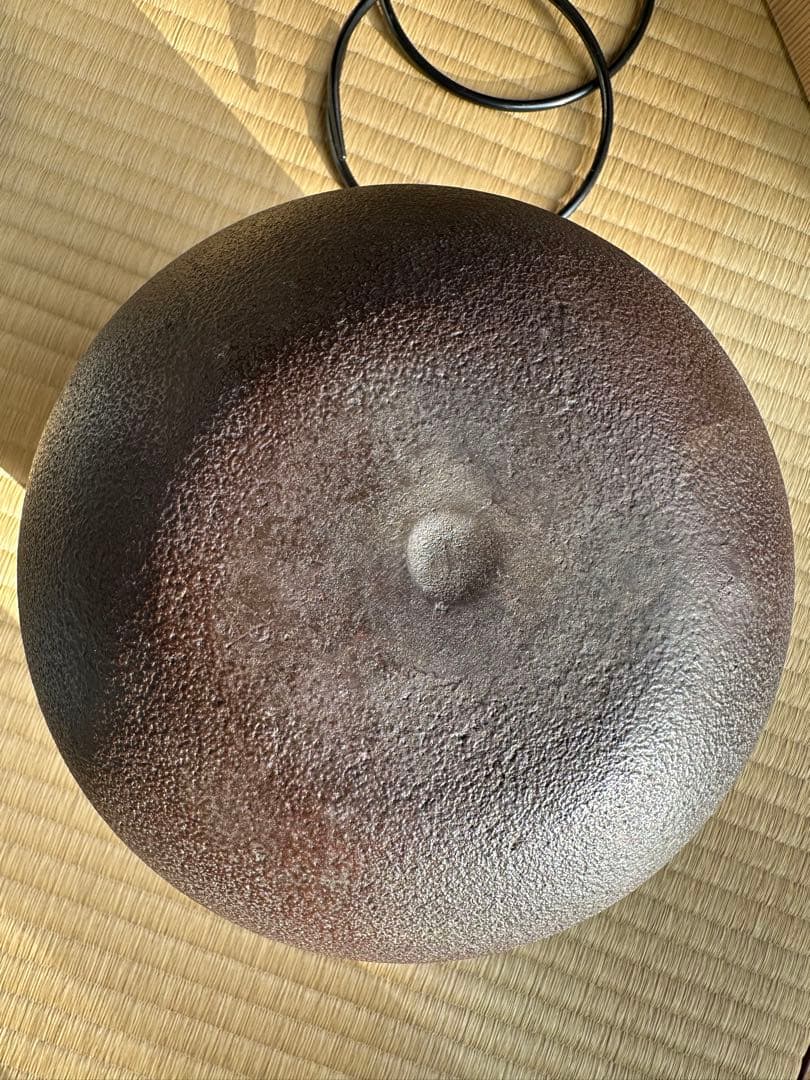 マカロン様　棗霧窯　佐野清光作　大小吊り金具付き