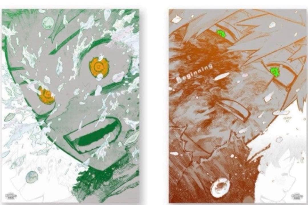 ヒロアカ 原画展ポスター