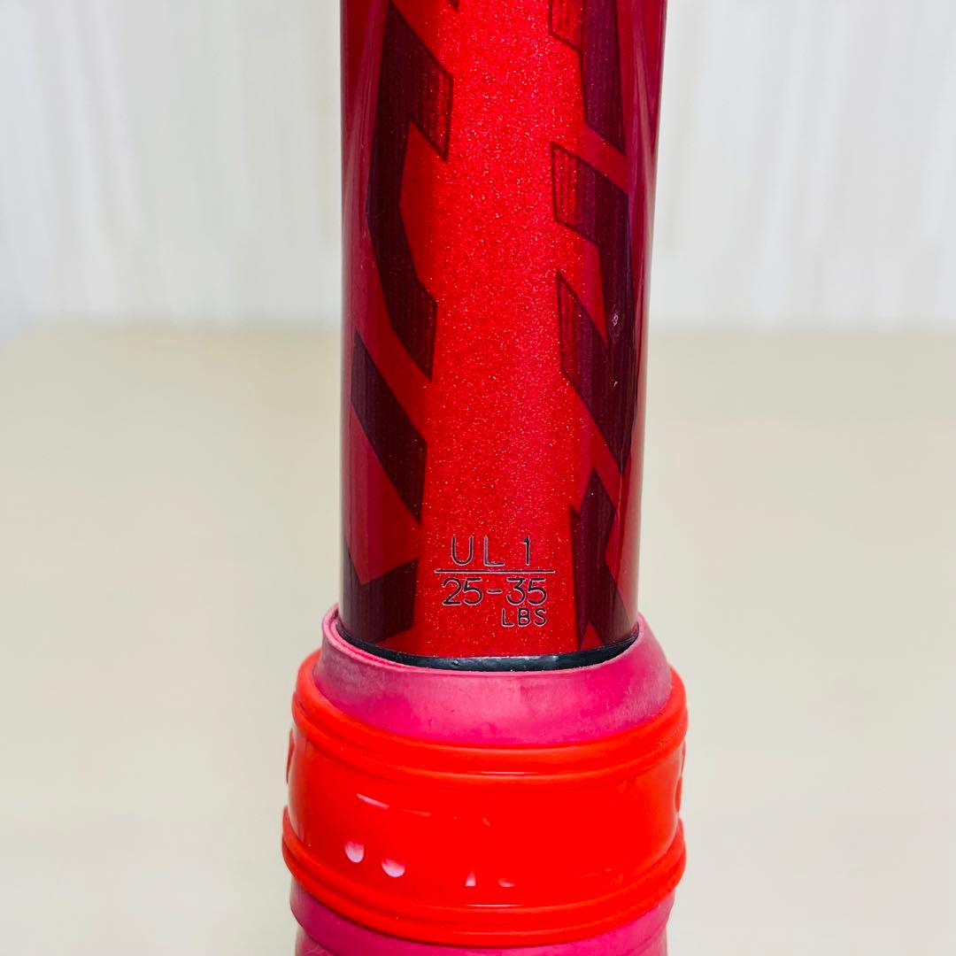 YONEX ヨネックス VOLTRAGE 7V 軟式 テニス ラケット レッド