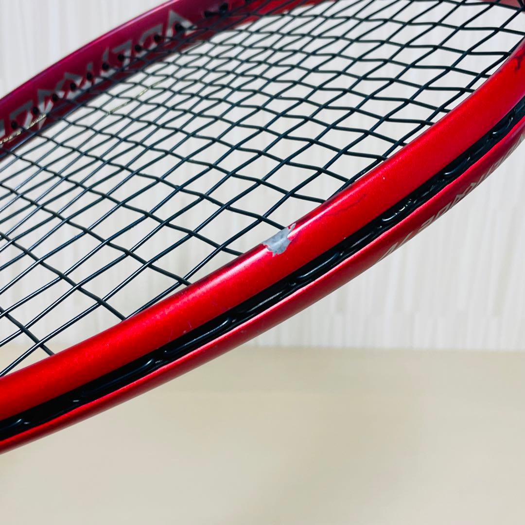 YONEX ヨネックス VOLTRAGE 7V 軟式 テニス ラケット レッド