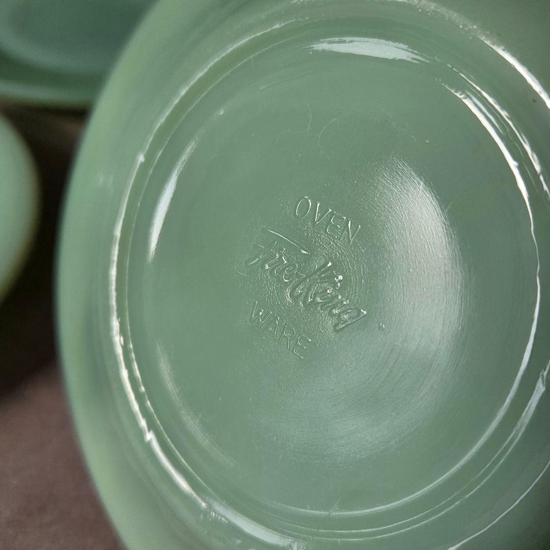 Fireking ファイヤーキング　ブレッド&バタープレート 3枚