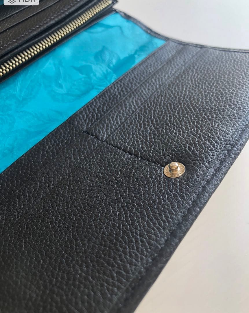 新品シンクビーThink Bee!　ノクターンローズ薔薇　長財布 黒系