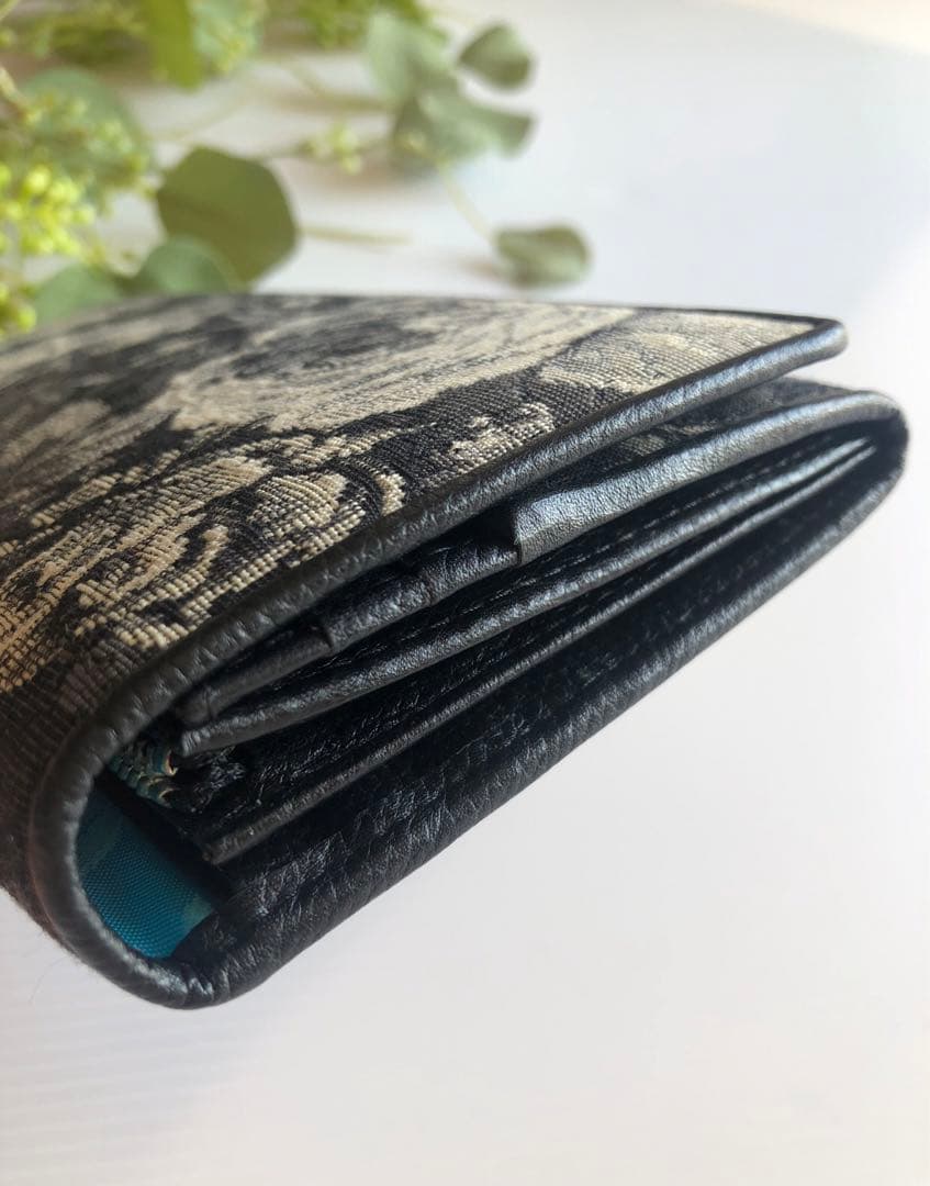 新品シンクビーThink Bee!　ノクターンローズ薔薇　長財布 黒系