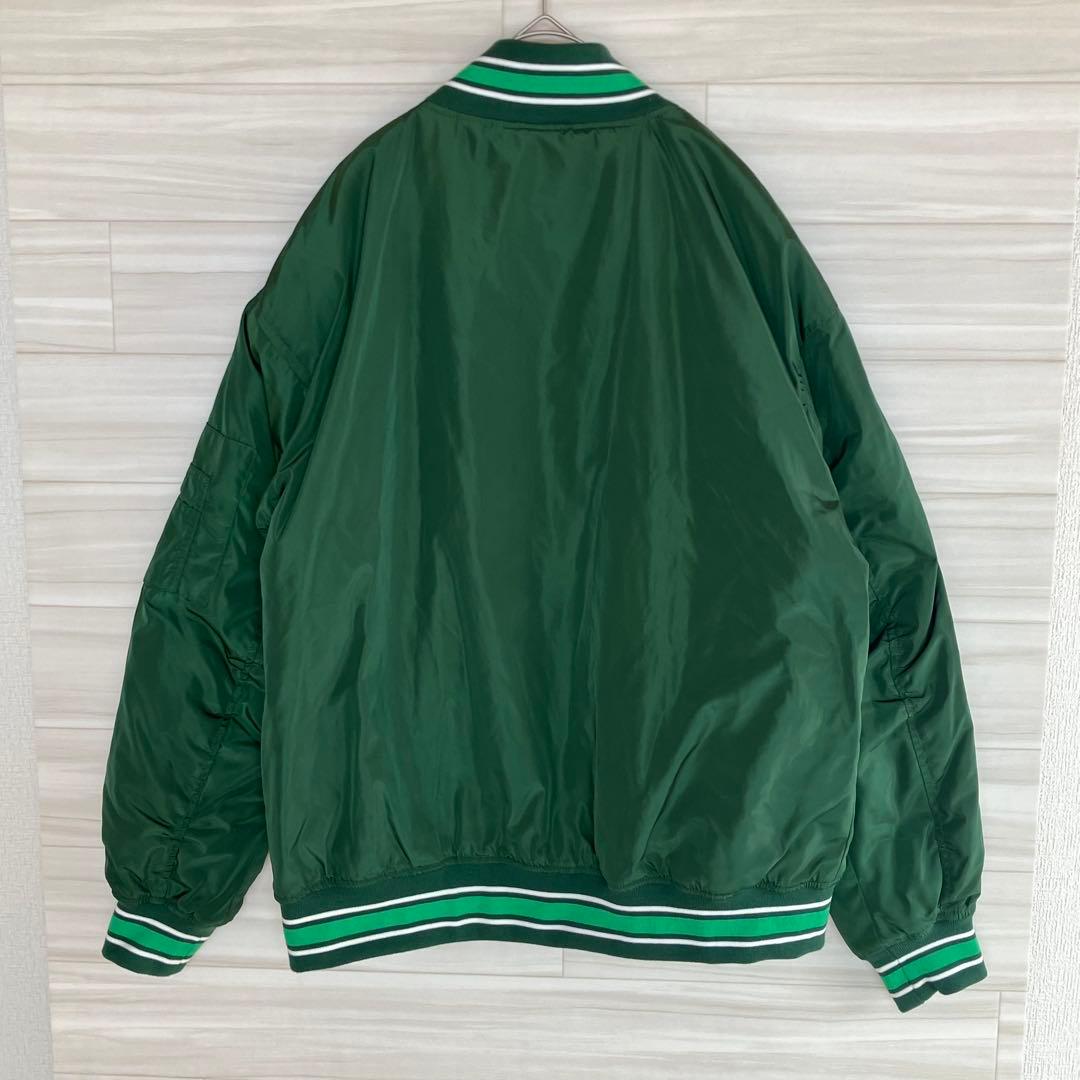 NBA ミルウォーキー・バックス　BUCKS　スタジャン　アウター　ジャンバー