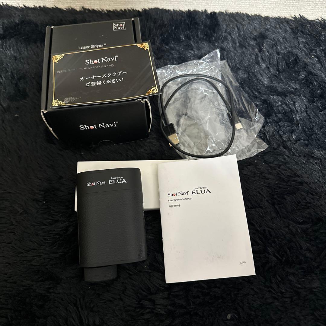Shot Navi ELULA ゴルフ スコープ レーザー距離計 箱付き