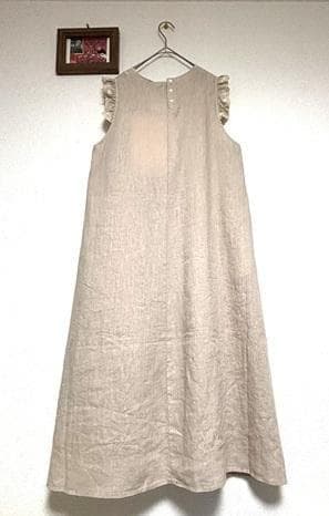 ★ゆうな 横浜 ツハル ローズ柄刺繍ノースリーブワンピース