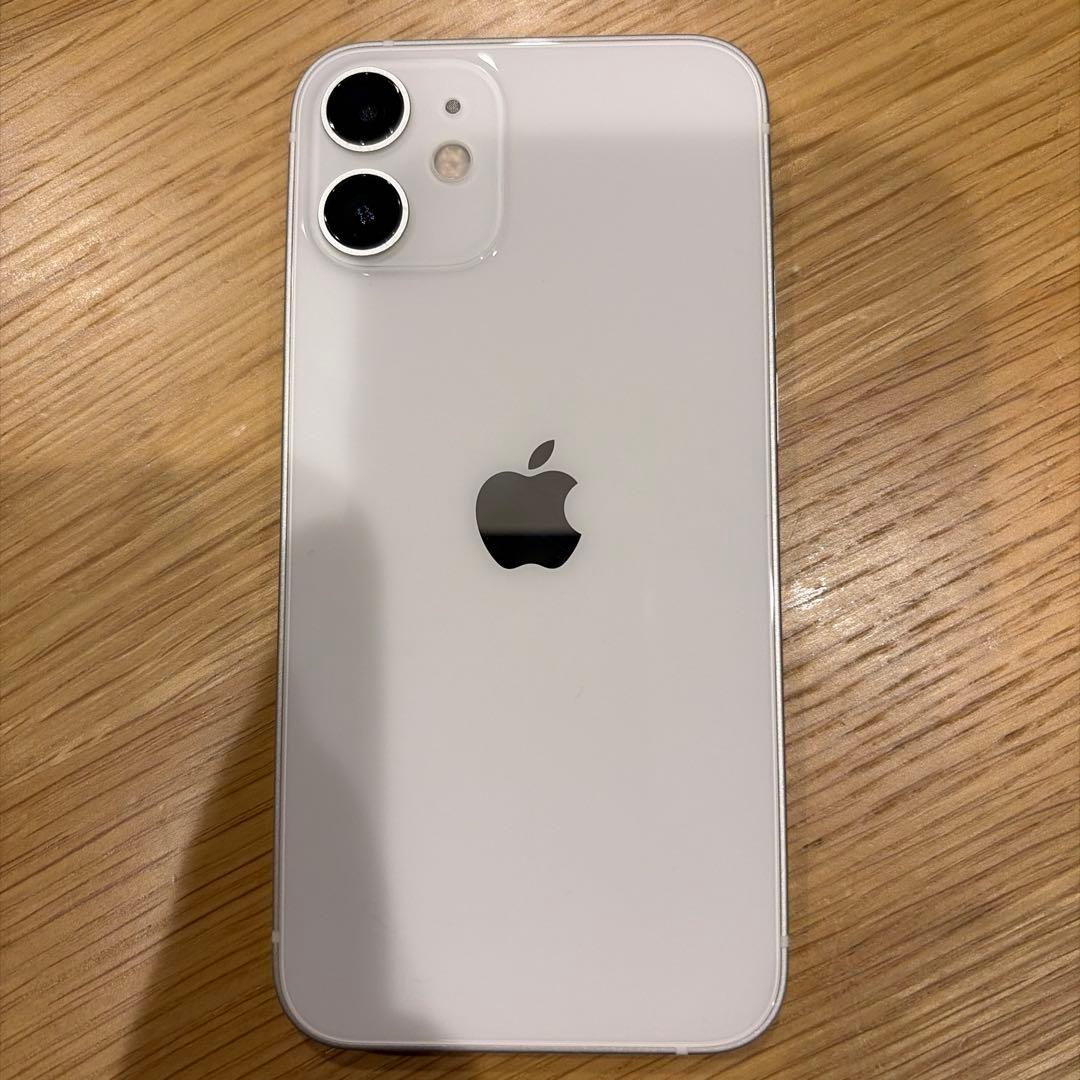 Apple iPhone 12 mini ホワイト 本体 128GB 修理歴なし