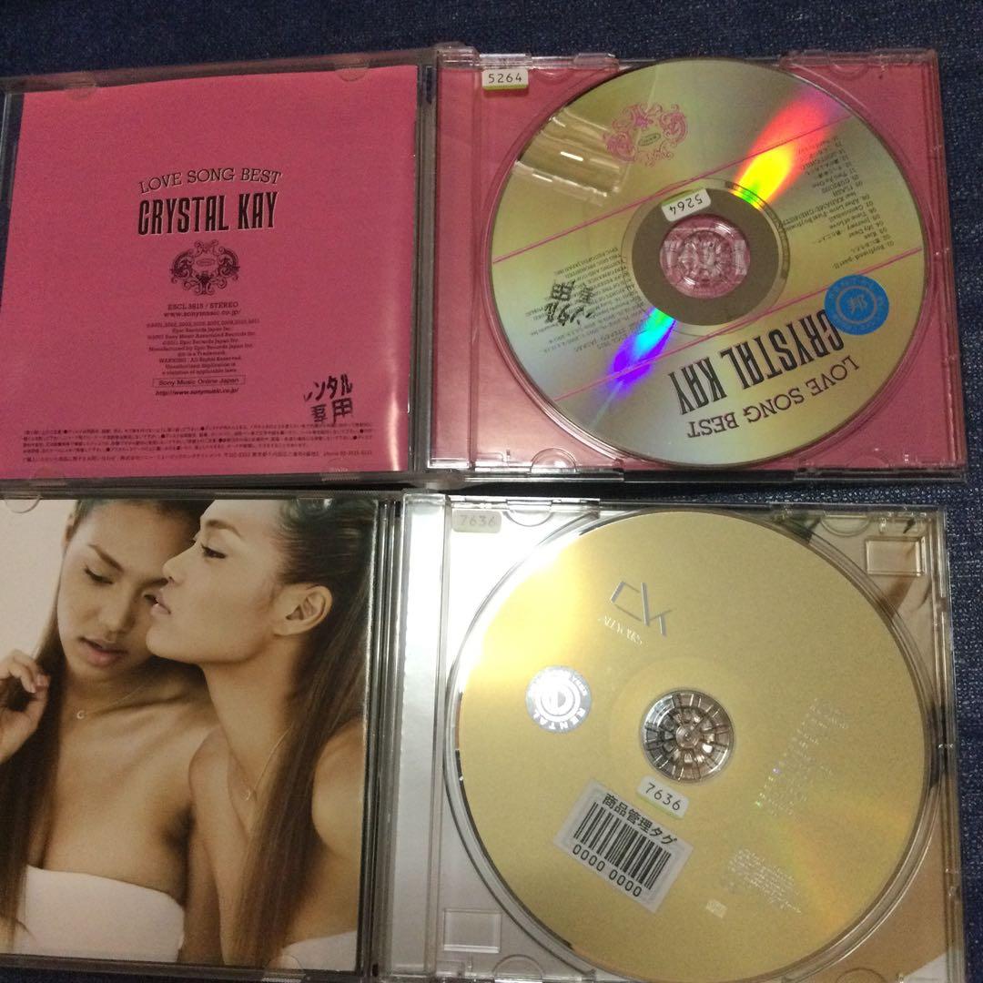 クリスタルケイ　ベスト　アルバム　まとめcrystal kay CD 邦楽DVD