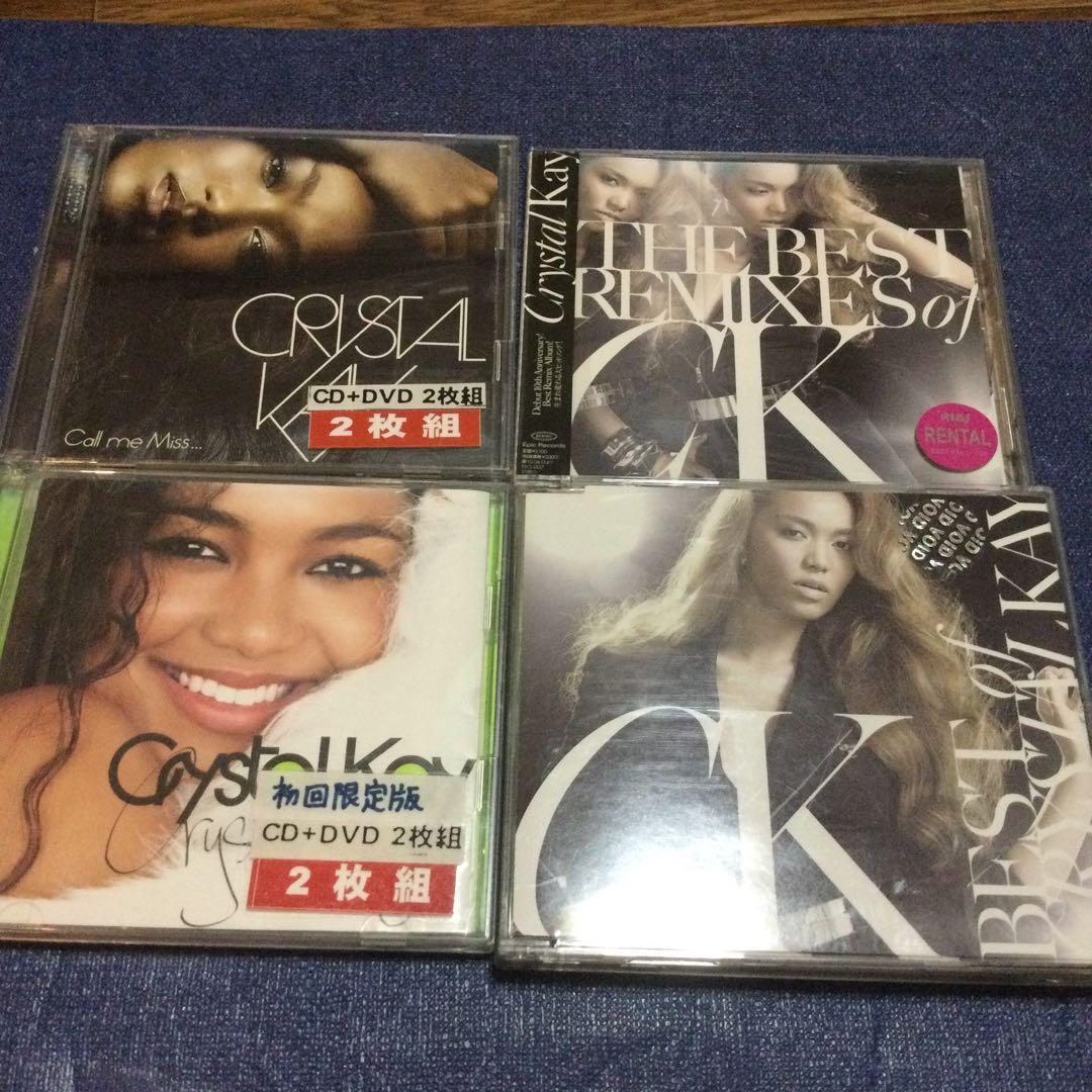 クリスタルケイ　ベスト　アルバム　まとめcrystal kay CD 邦楽DVD