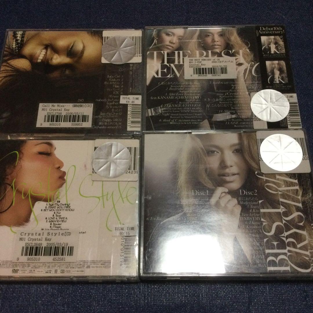 クリスタルケイ　ベスト　アルバム　まとめcrystal kay CD 邦楽DVD