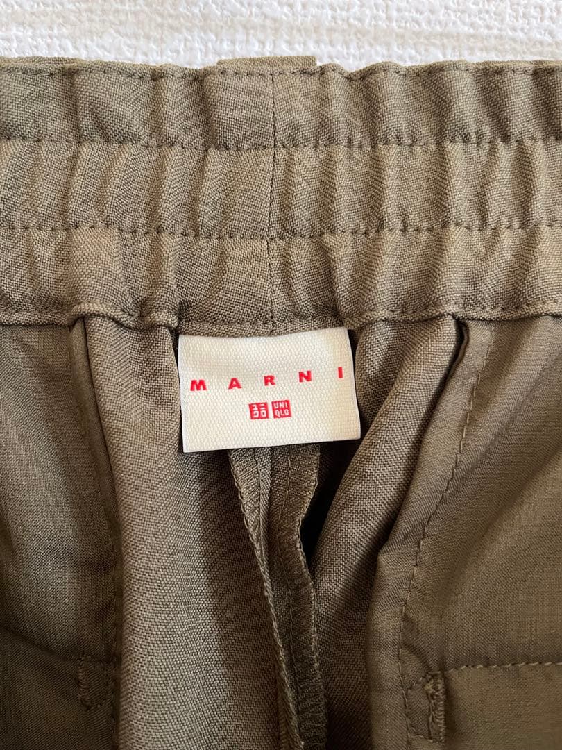 【未使用 Mサイズ】UNIQLO&MARNI セットアップ　オリーブ