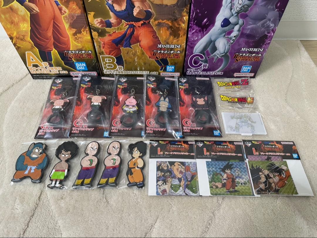 ドラゴンボール一番くじA,B,C 3体セット＋おまけ最終値下げ！(新品未開封)