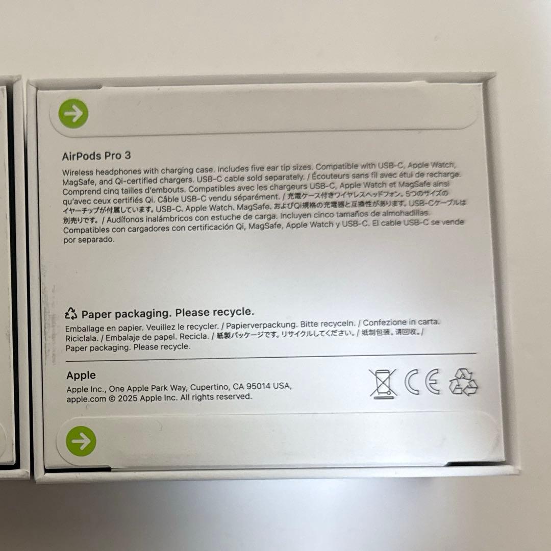 j*7様 Apple AirPods Pro 3