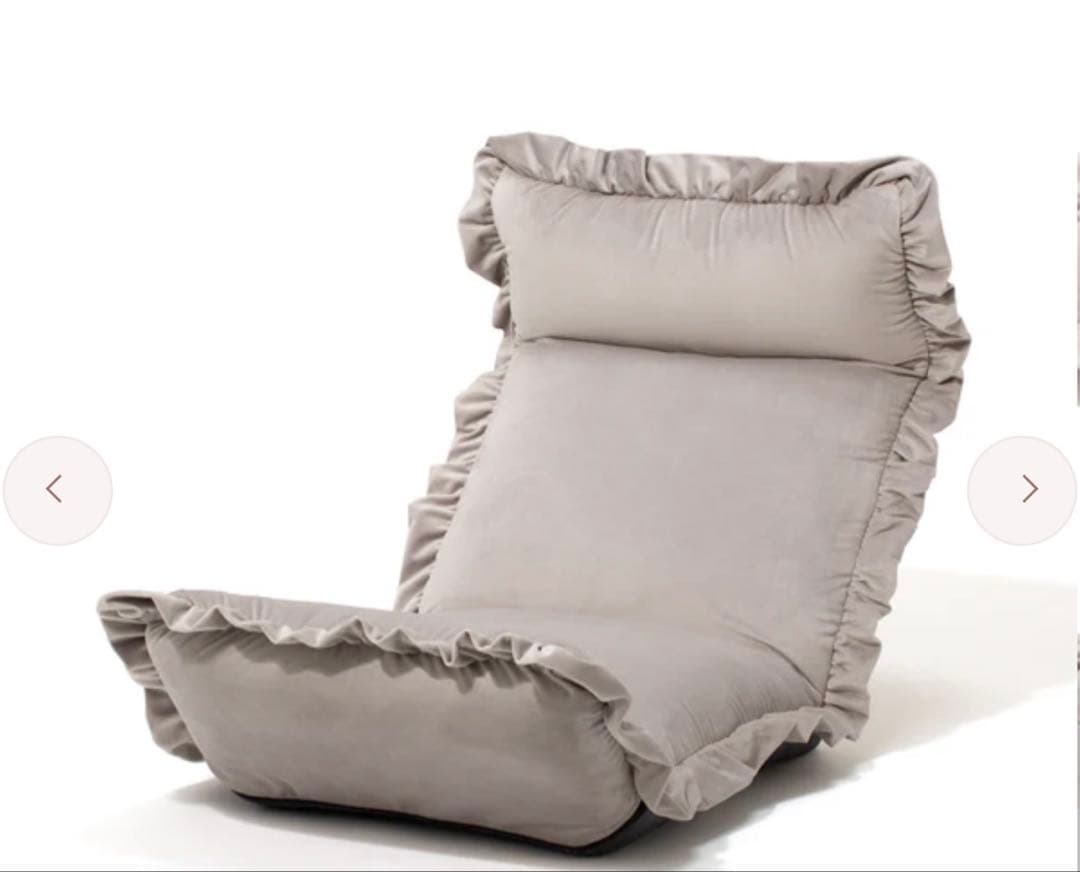 【オンラインショップ限定】カラン フロアチェア ハイバック グレー