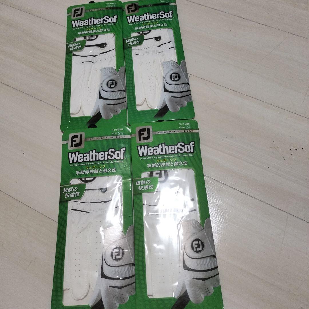4枚セット☆未使用☆人気のフットジョイ☆ウェザーソフ