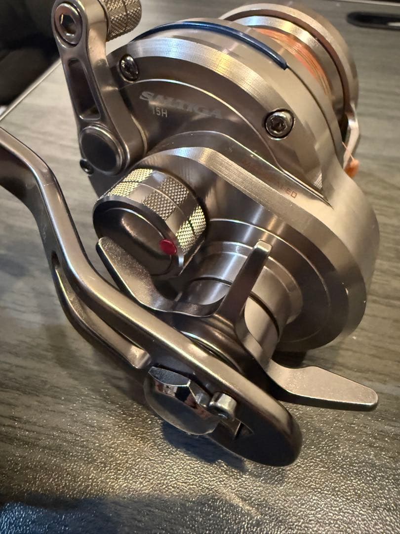 Daiwa ソルティガ15H 美品　ファイヤーライン2.0新品500メートル巻き