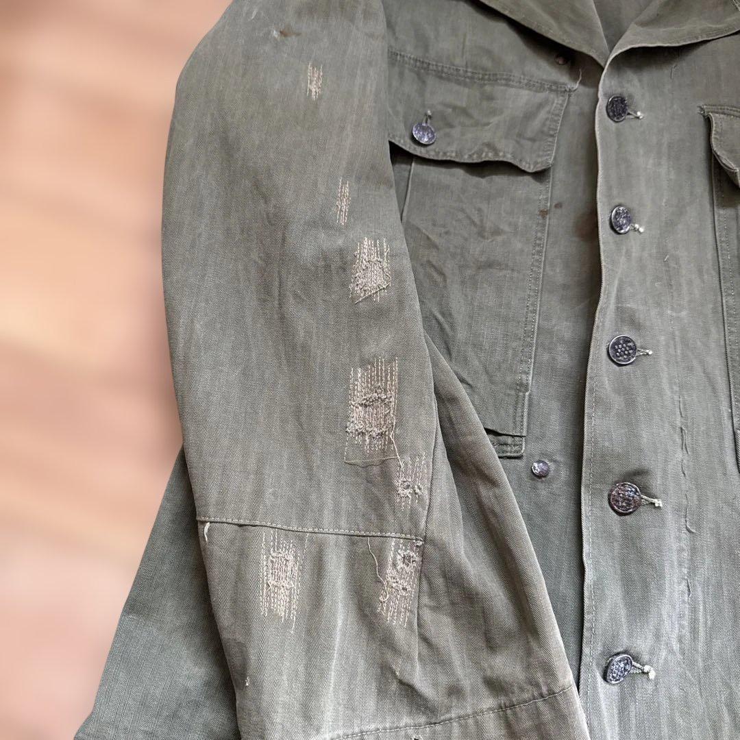 【暇人】　40s m43 U.S.ARMY M-43 HBT jacket