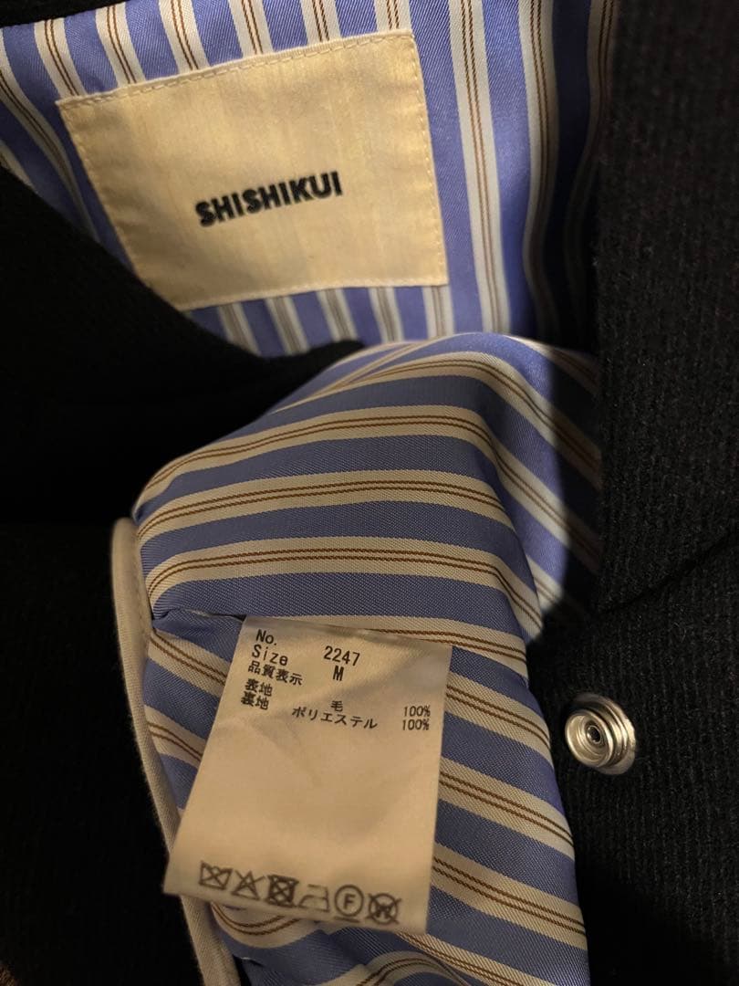 SHISHIKUI シシクイ WOOL JAK / NAVY